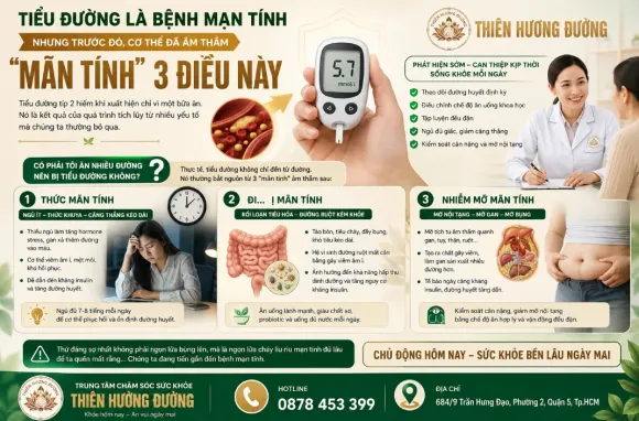 Tiểu Đường Là Bệnh Mạn Tính – Nhưng Trước Đó, Cơ Thể Đã Âm Thầm 